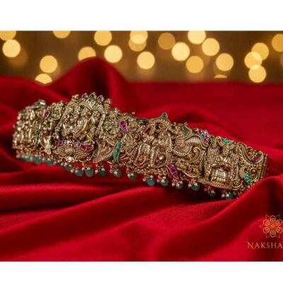 Antique Temple Lakshmi Vaddanam (Hipbelt)