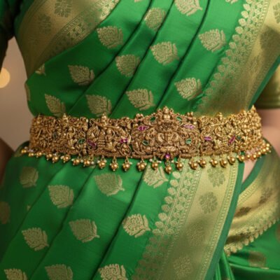 Antique Temple Lakshmi Vaddanam (Hipbelt)