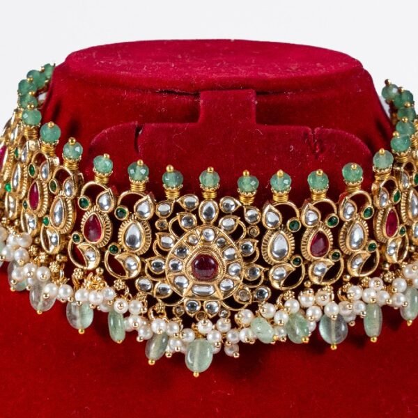 K1004 Temple Inspired Choker Set. - Image 3