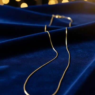 Delicate Gold Snake Chain