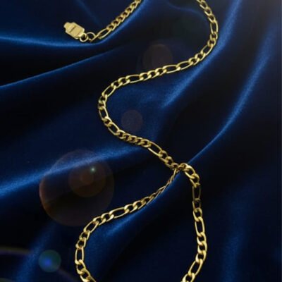 Elegant Italian Figaro Chain