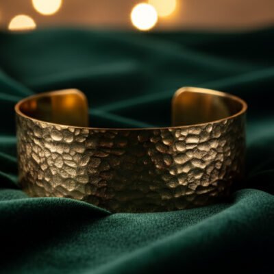 The Modern Chevron Gold Cuff