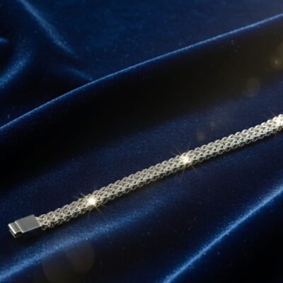 Argento Weave Chain Bracelet - Duplicate - [#7189]