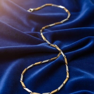 Classic Silver Twisted Rope Chain
